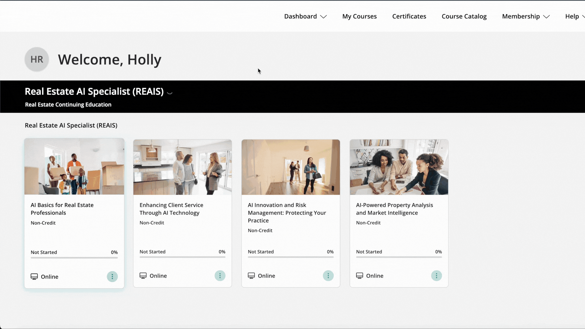 Professional certifications