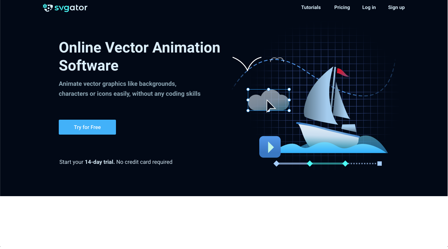 Vector Animation Software - No Coding Required | SVGator