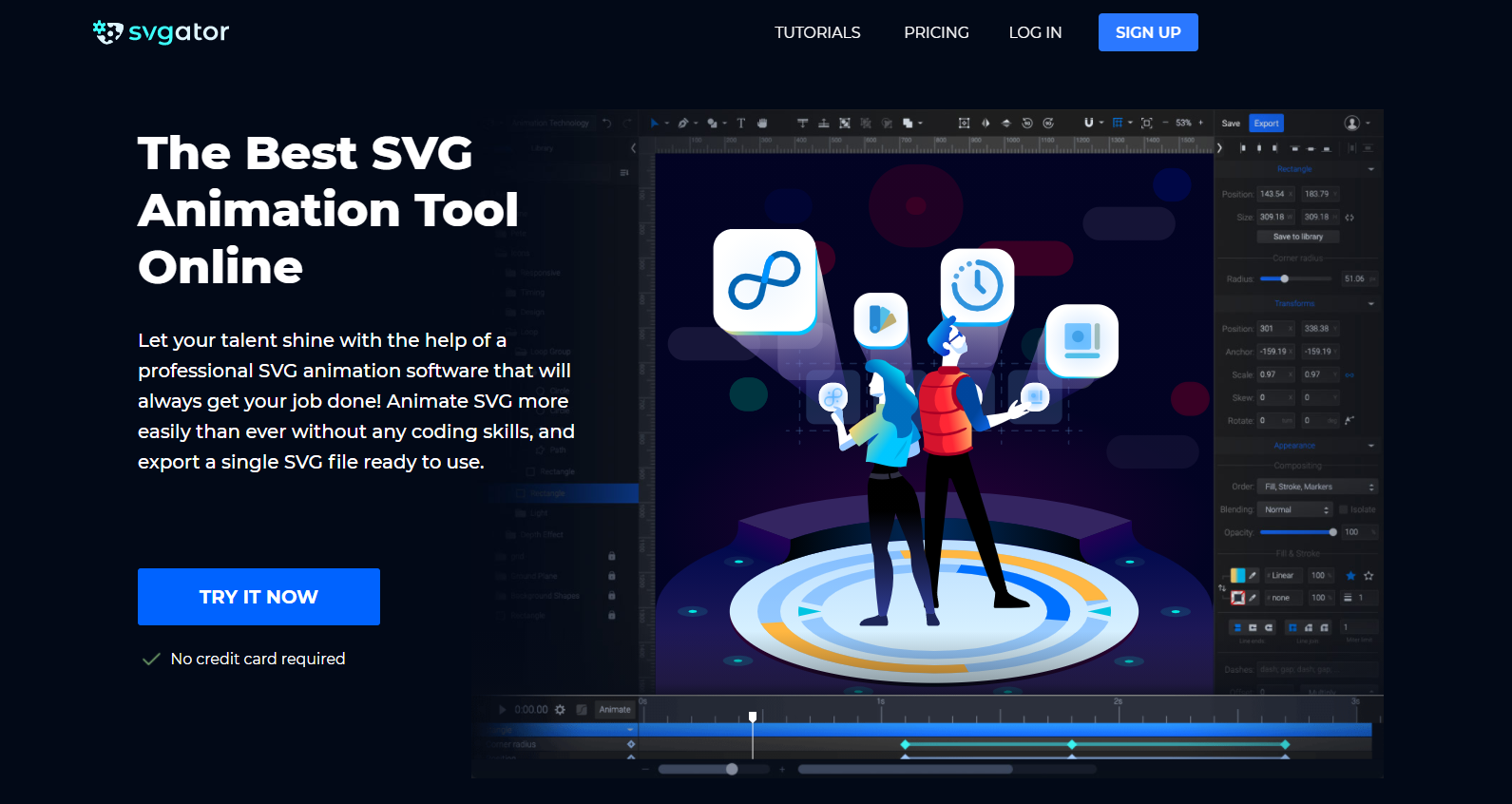 Download Free Svg Animation Tool Online Svgator