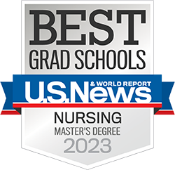 US News Best Grad Schools - Master's Nursing 2021 Badge