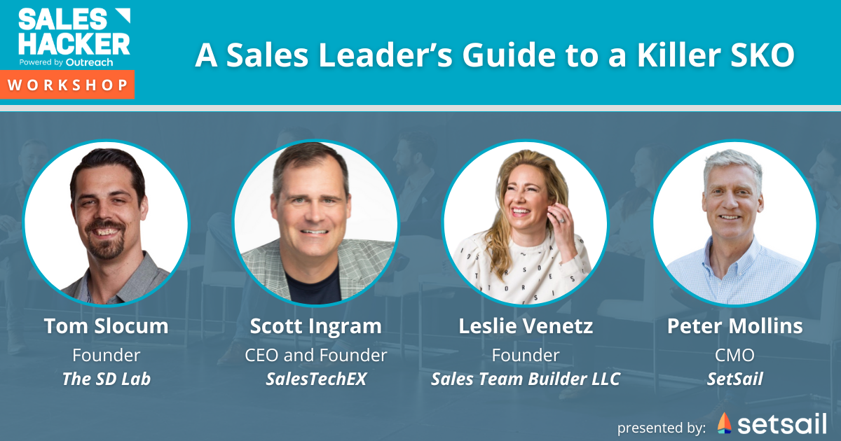 A Sales Leader’s Guide to a Killer SKO