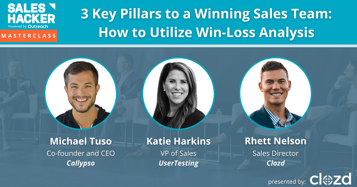 3 Key Pillars to a Winning Sales Team: How to Utilize Win-Loss Analysis