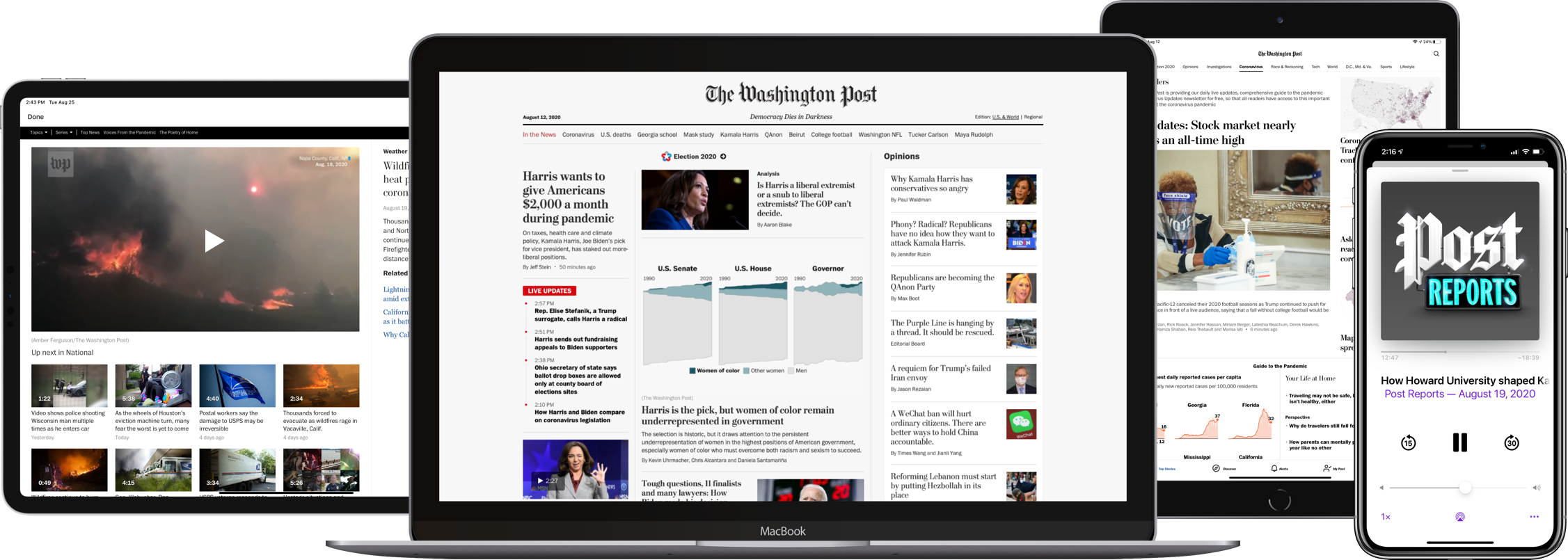 washington post paper subscription cost