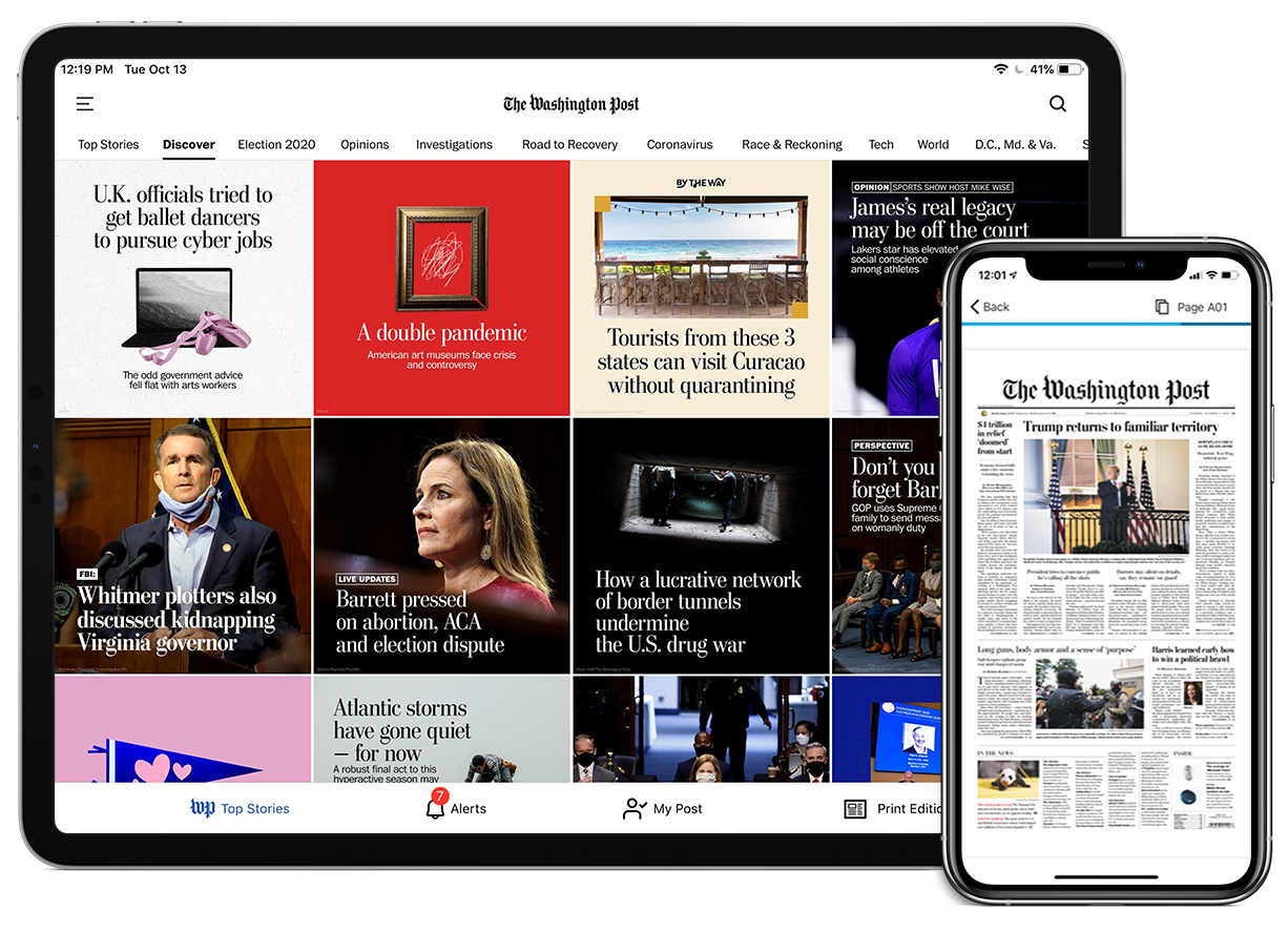 the washington post manage subscription