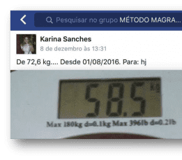 cardapio da dieta magrass