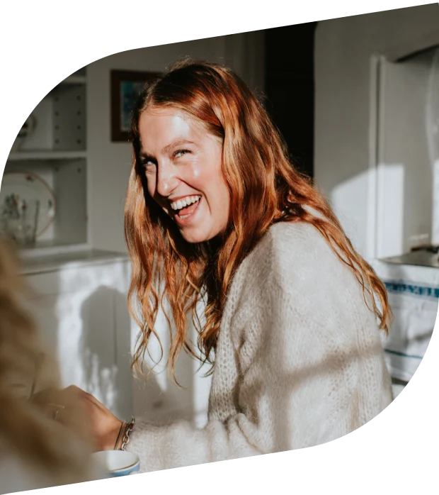 Femme heureuse retraite