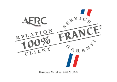 Logo service client 100% France
