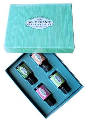 Health Ranger Select 100% Essential Oils 15ml (4-Pack Gift Set A)