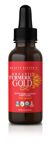 Health Ranger's Organic Turmeric Gold liquid extract 2 fl. oz.