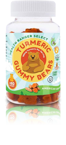 Hawaiian Turmeric Gummy Bears 60 Count