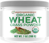 organic wheat grass powder