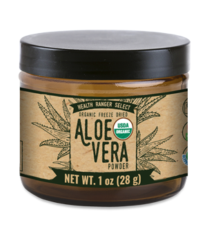 Health Ranger Select 100% Organic Freeze Dried Aloe Vera 200:1 Extract Powder