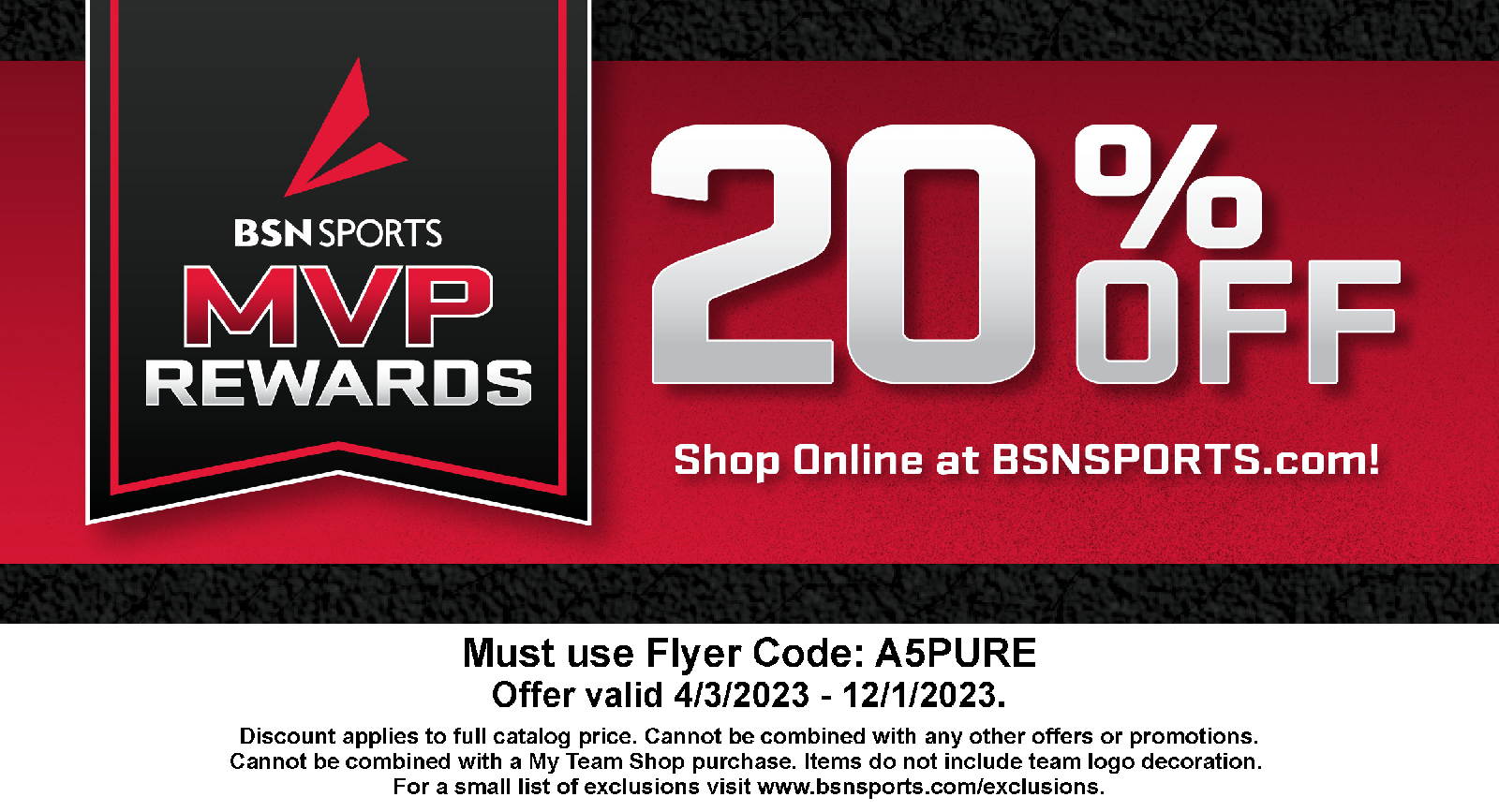 A5 BSN SPORTS Team Shops