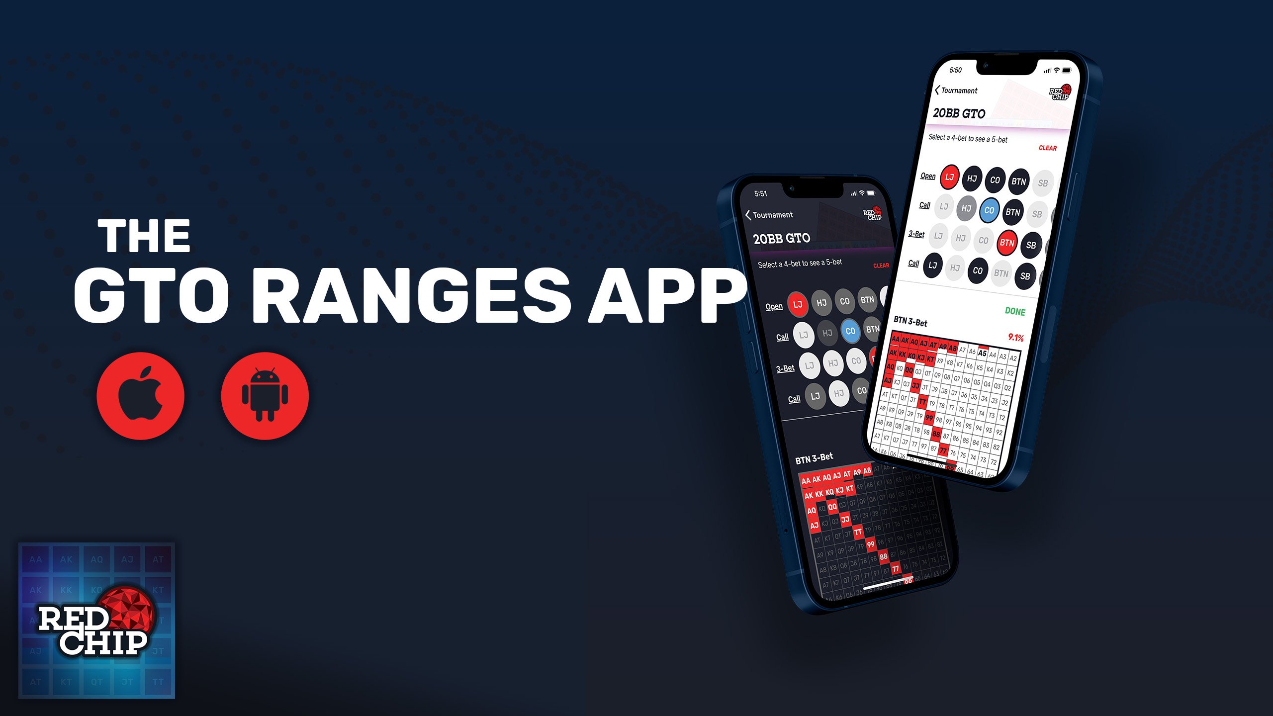 The GTO Ranges App By Red Chip Poker