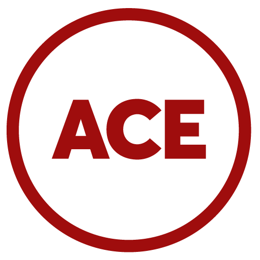 ace logo white