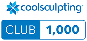 coolsculpting 1,000 club - we've performed over 1,000 treatments