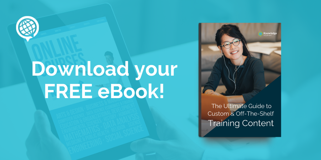 Custom and OfftheShelf Training Content Guide Knowledge Anywhere