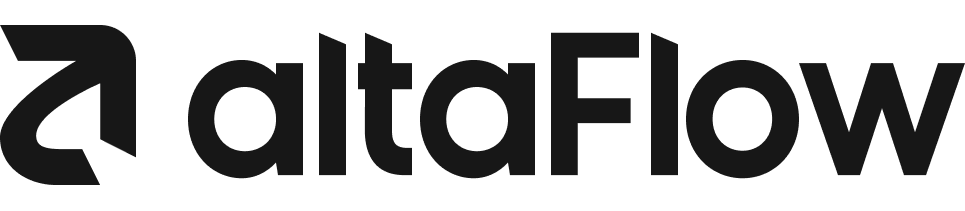 altaFlow logo, altaFlow homepage
