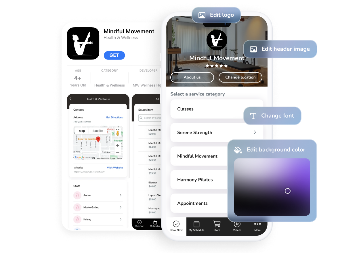 Branded app