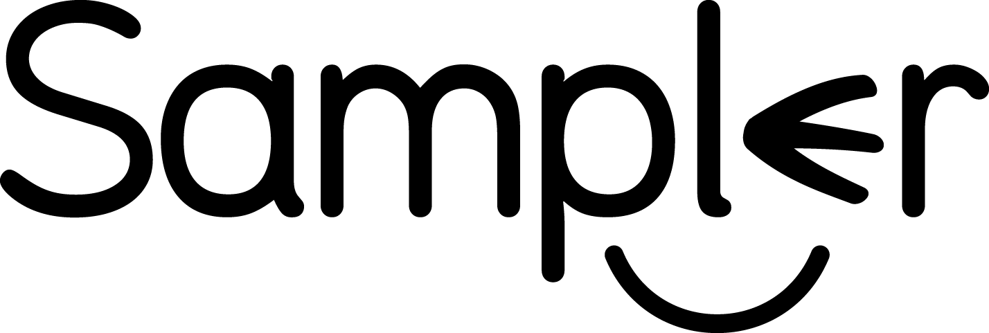 Sampler Logo Black