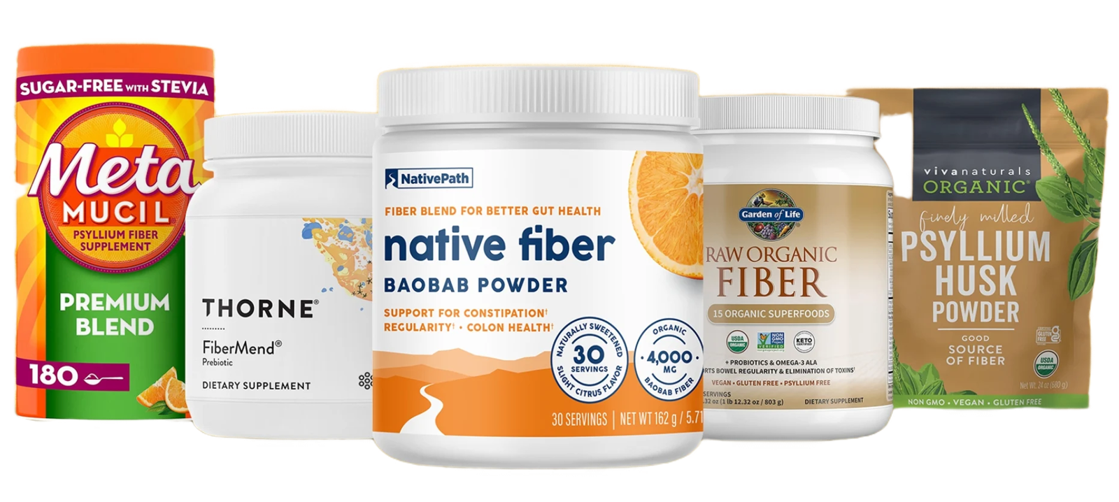5 Best Fiber Supplements of 2026