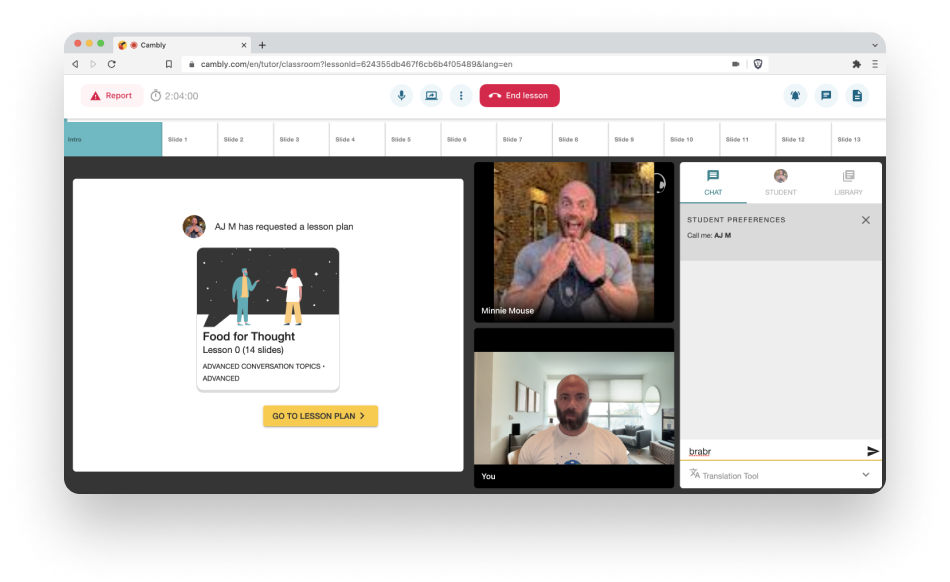 Cambly企业商务英语
