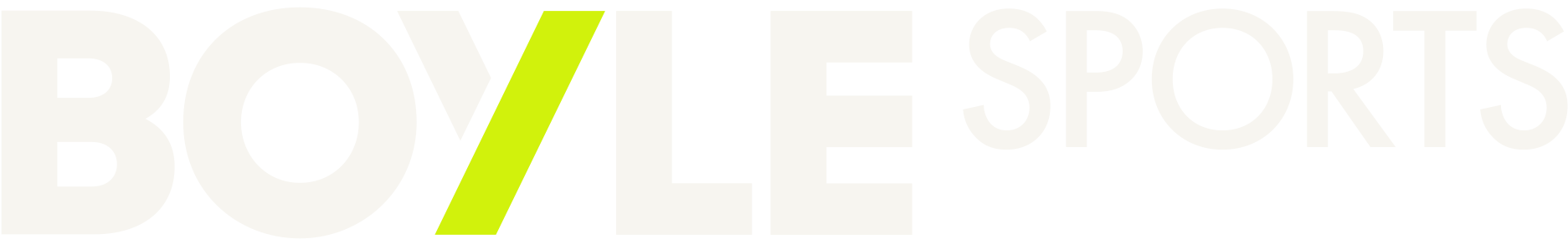 Boyle Sports Logo Horizontal Light Version