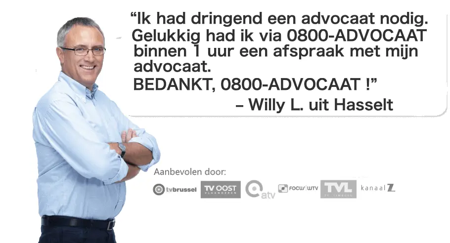 Tevreden klant van 0800-ADVOCAAT