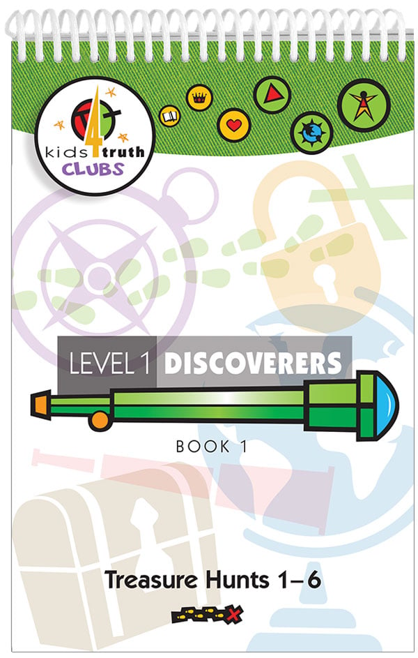 Kids4Truth Clubs Level 1 Discoverer Book 1 Treasure Hunts 1–6