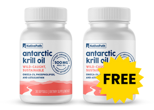 Buy 1 Get 1 Free — 2 bottles of NativePath Antarctic Krill Oil