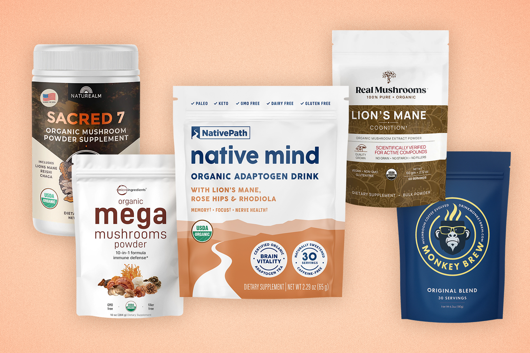 5 Best Mushroom Powders of 2025