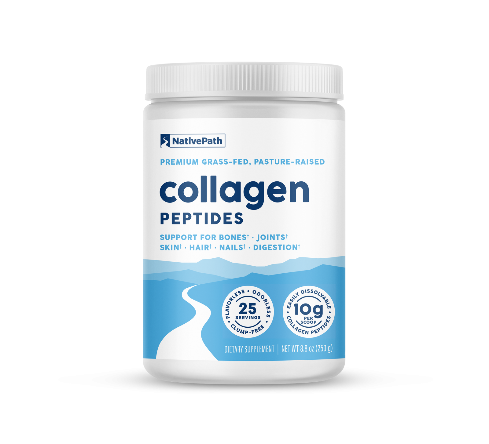1 Jar NativePath Collagen Peptides
