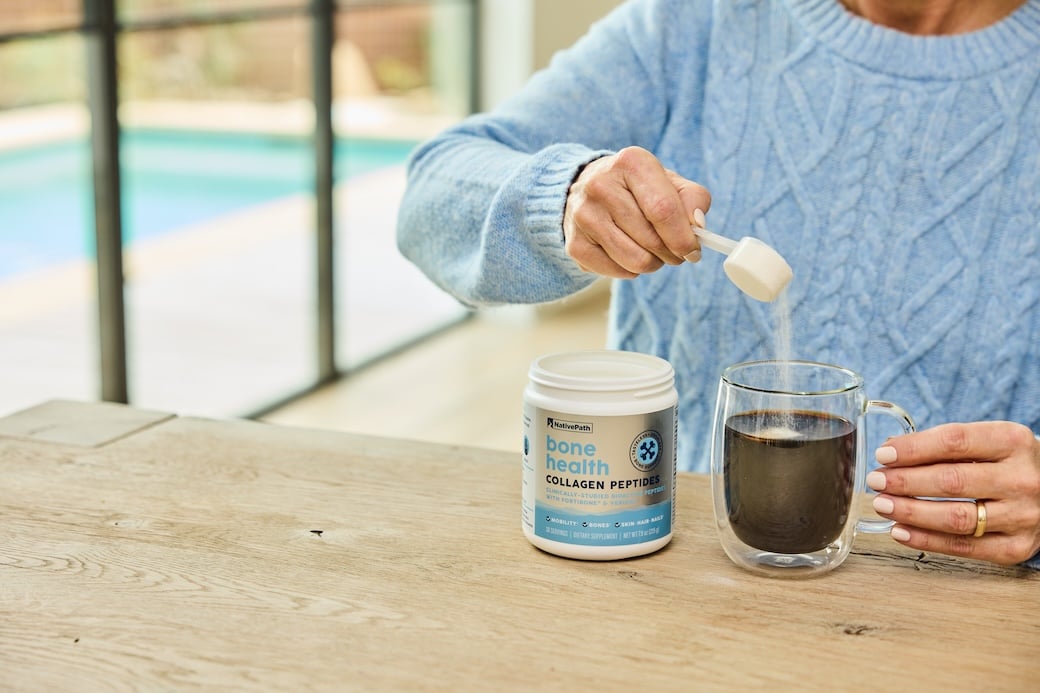 NativePath Bone Health Collagen — product photoshoot
