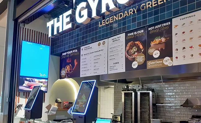 bestelzuil balie the gyros bar