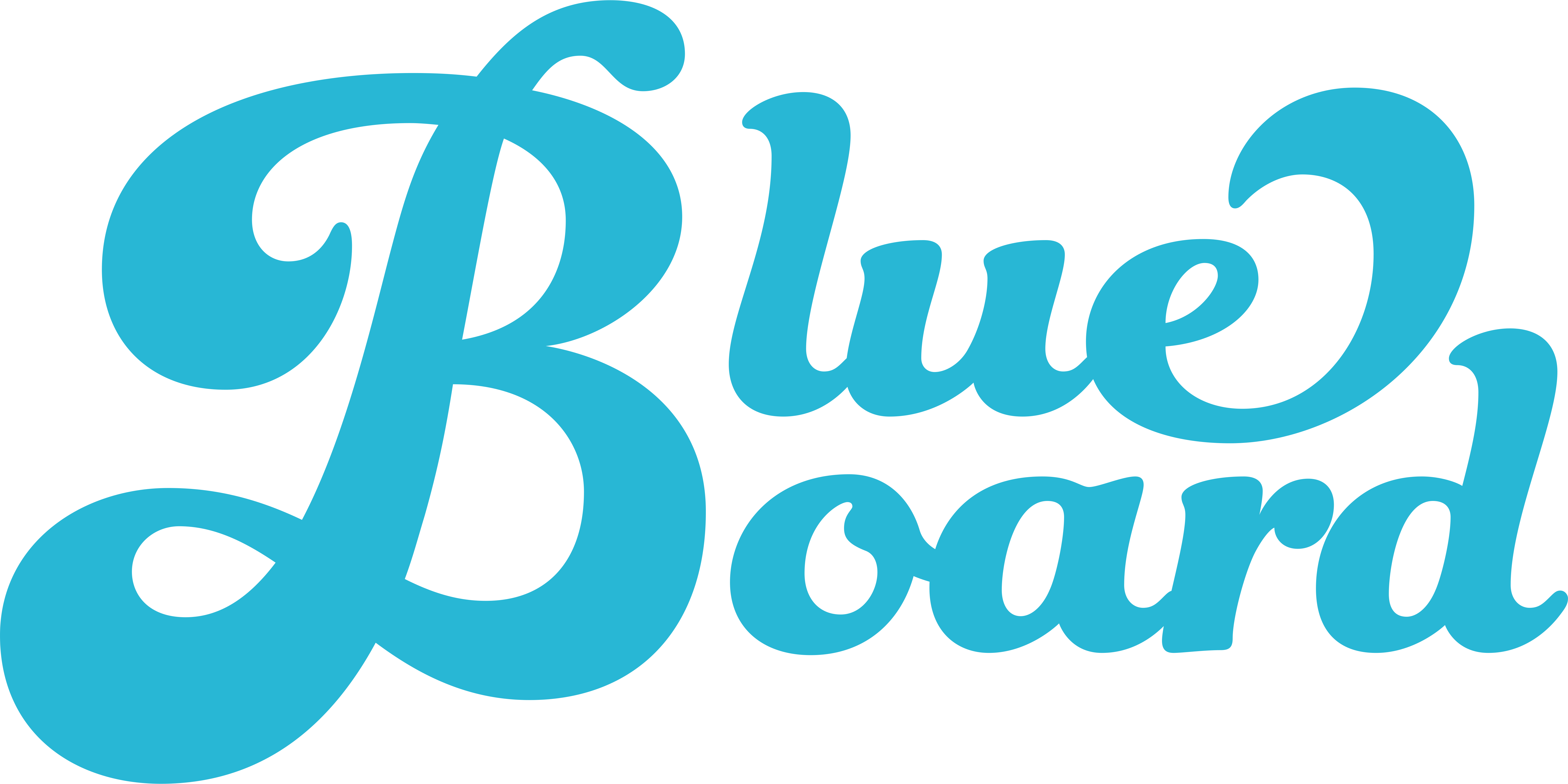 Blueboard Logo White
