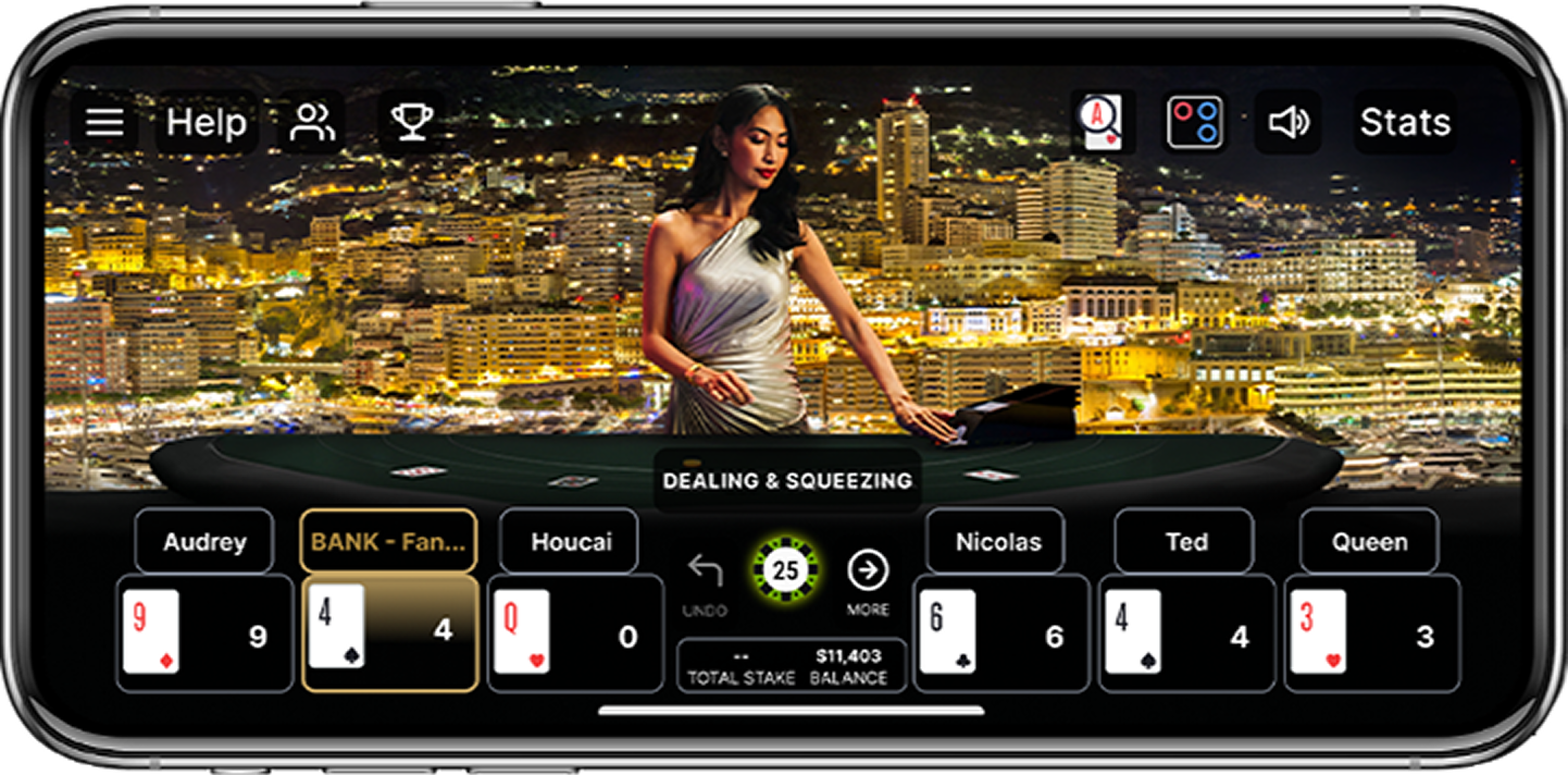 Avantage Baccarat platform preview