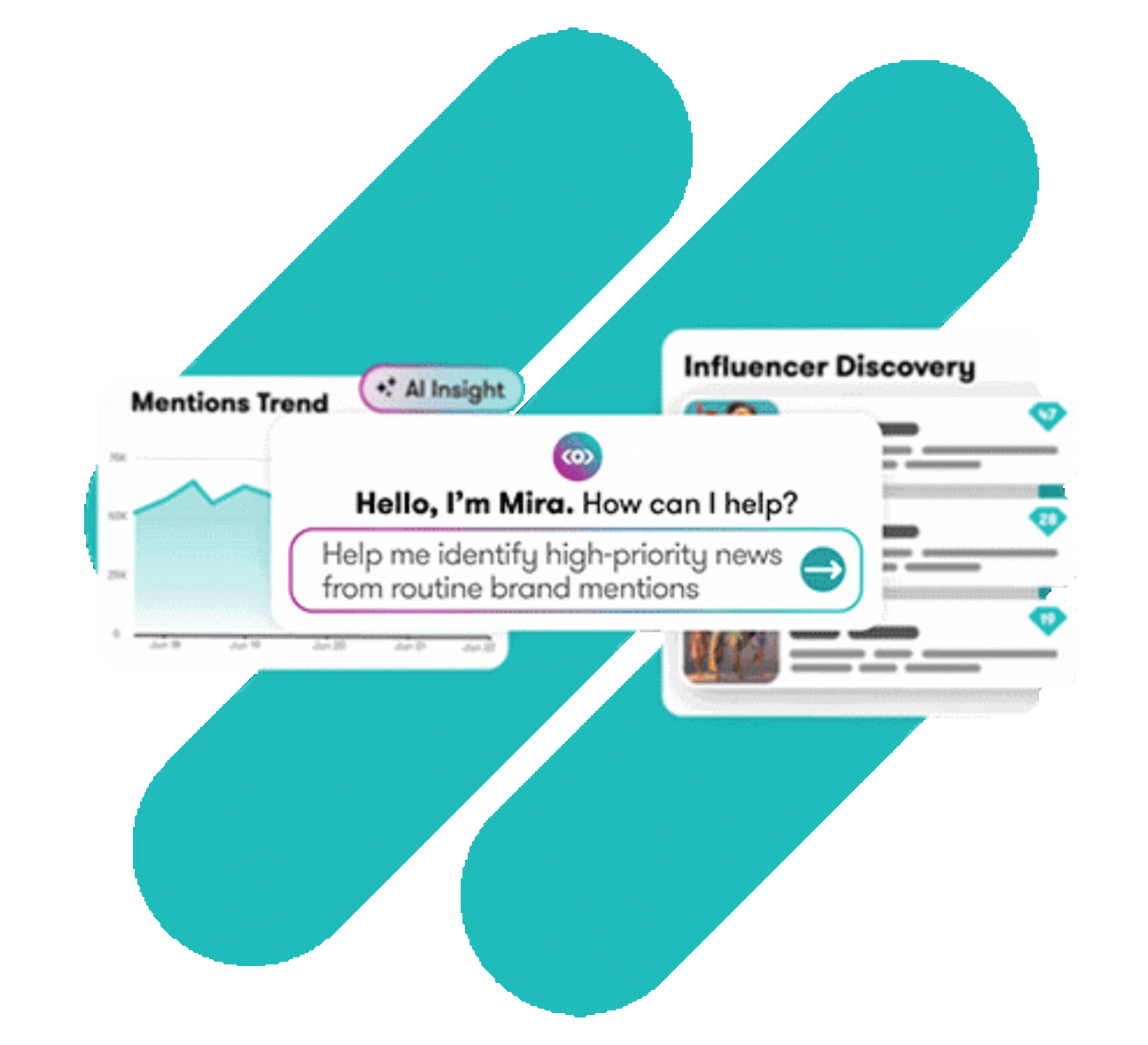 Hero product screens