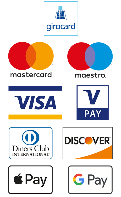 Kreditkartenlogos