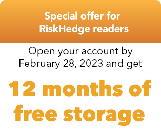 Special Offer for RiskHedge readers