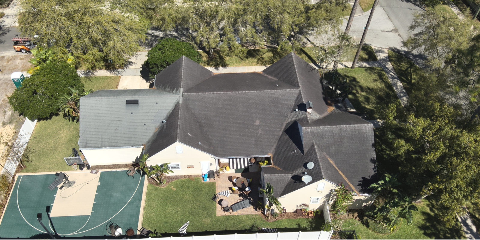 Roof before replacement #1