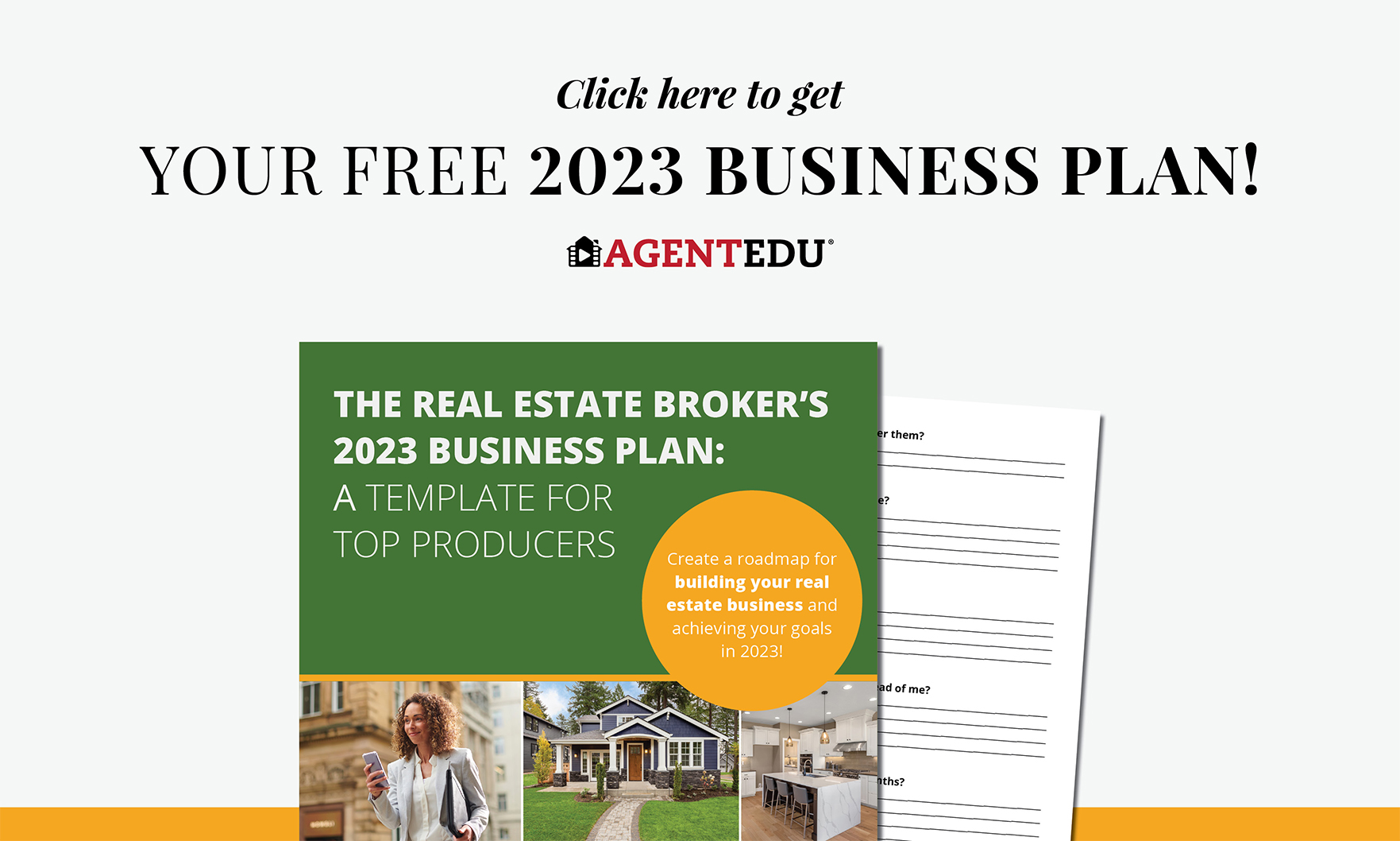 real estate business planning 2023
