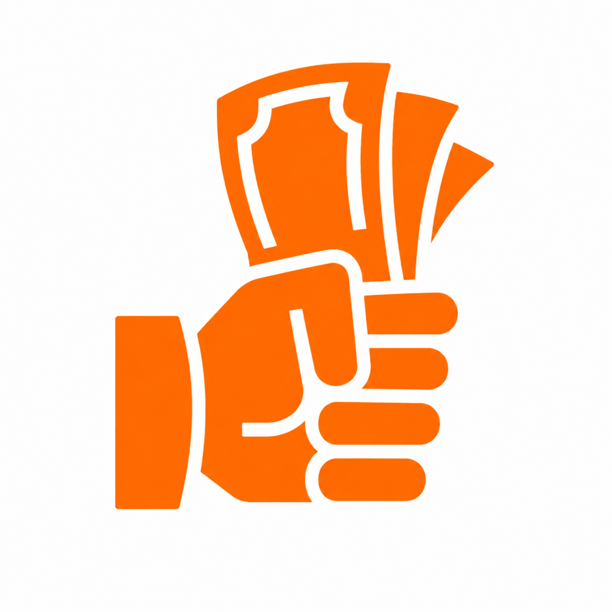 Circular icon representing a cash offer