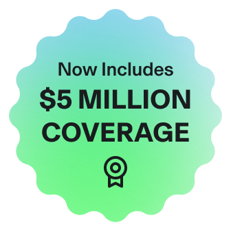 5 Million Insurance Coverage Badge