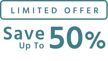 Save up to 50%