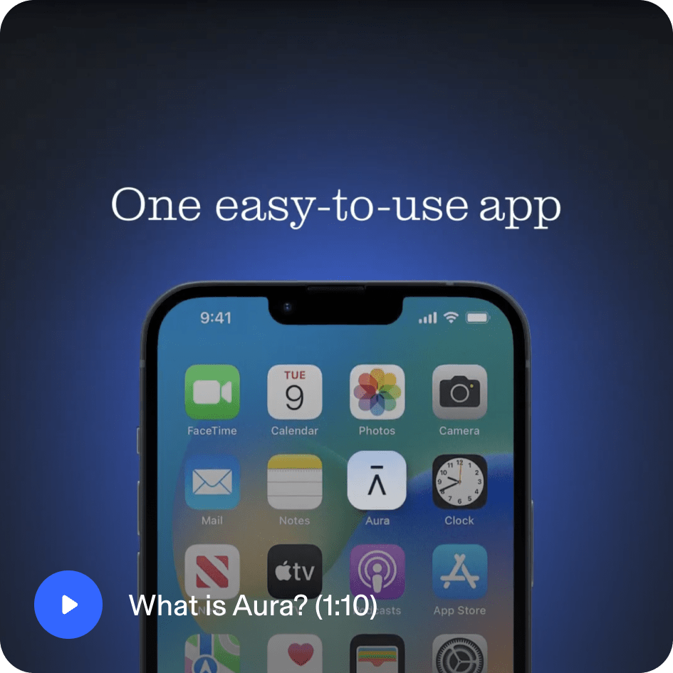 What is Aura intro video thumbnail