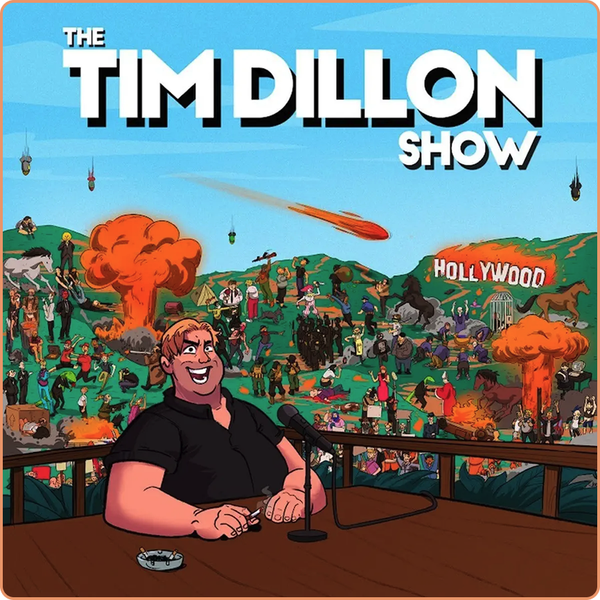 The Tim Dillon Show Podcast Banner Image