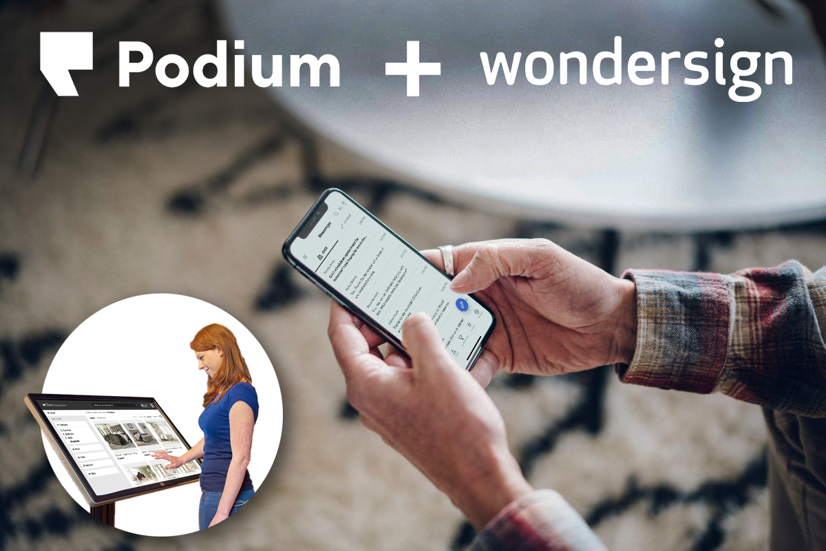 Wondersign Catalog Kiosk App & Platform