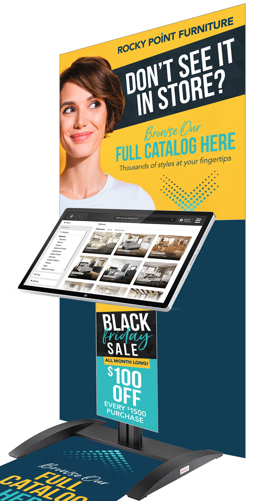 Ashley Furniture Kiosk Wondersign Catalog Kiosk App & Platform