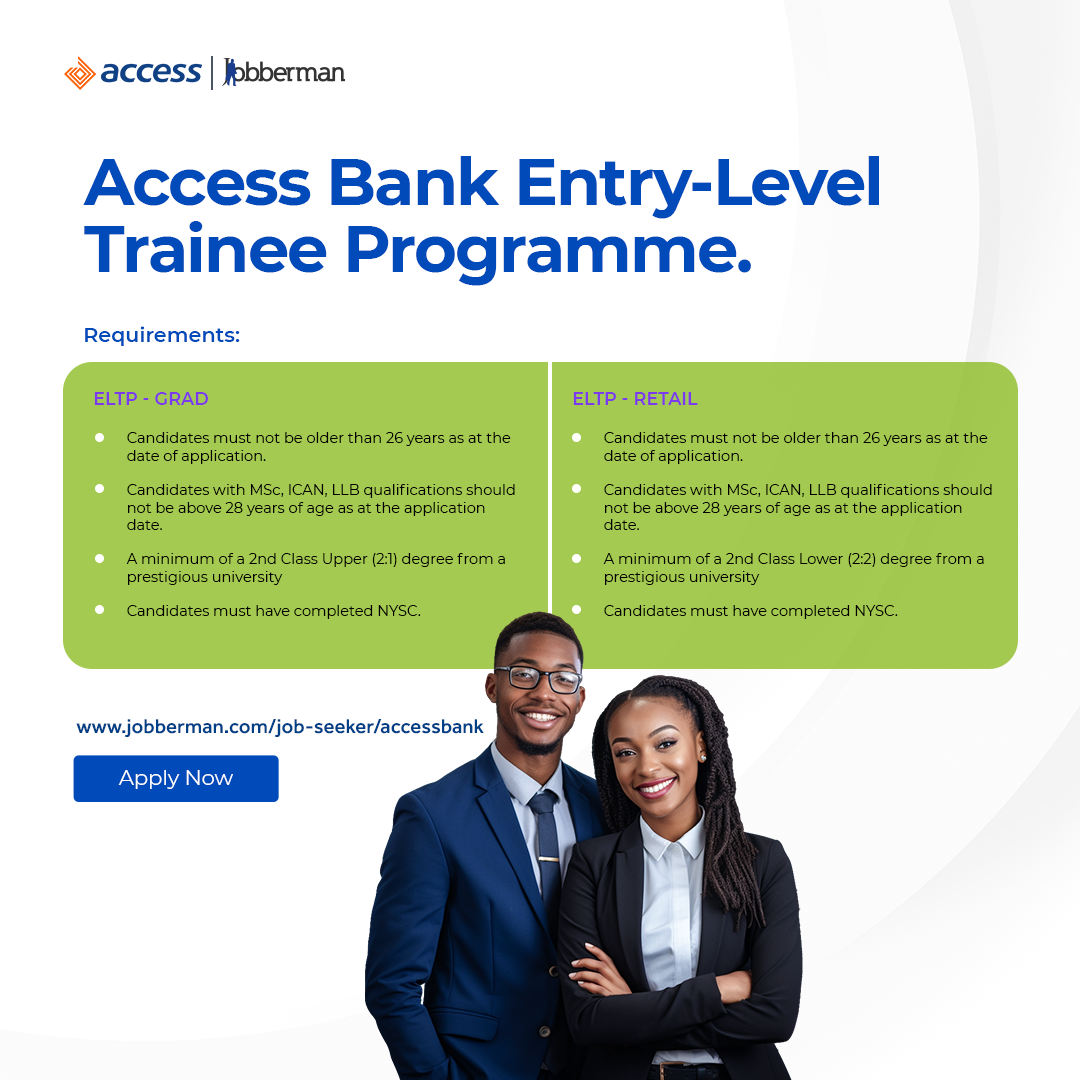 Access Bank Entry Level Aptitude Test
