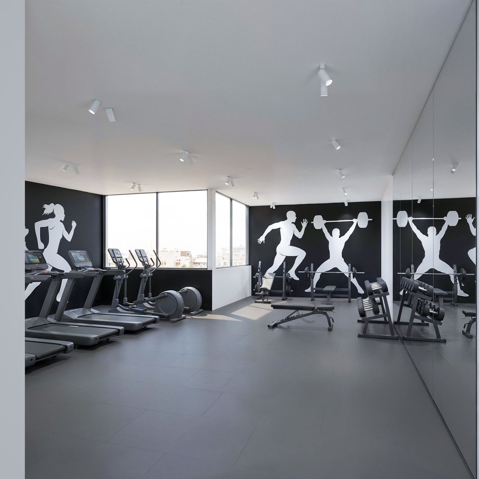 Salle de sport de la Résidence Thanys